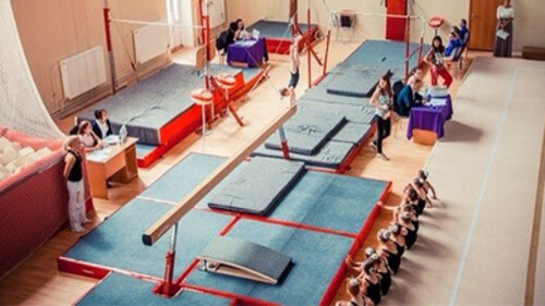Оснащение гимнастического центра в г. Зеленоград