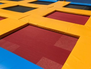 Страховочные маты для батута 3х3м, 10 см (ППЭ+ППУ)